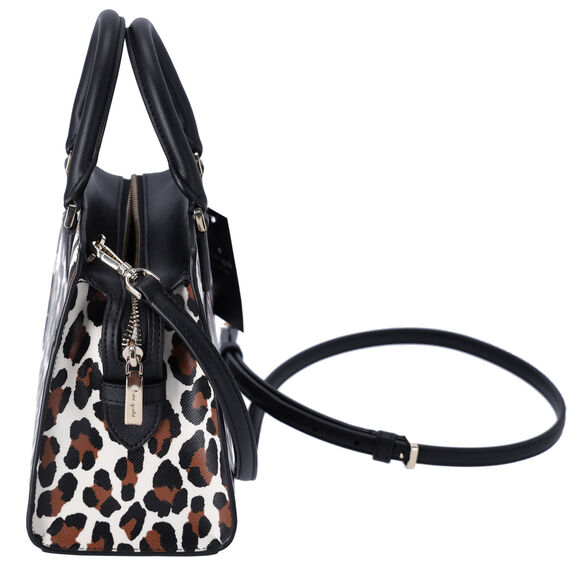 Kate Spade Madison Spotted Animal Leopard Printed Small Satchel KI363 - Picture 2 of 4